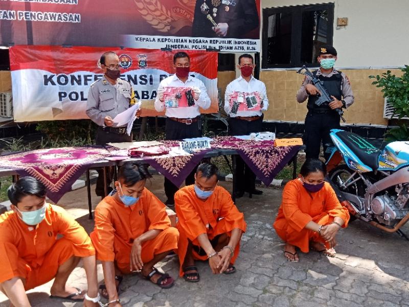 Polres Tabanan Ringkus Empat Pelaku Narkoba | Bali Tribune